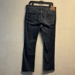 New American eagle outfitters Men's Dark Blue Jeans 36x32 ,0071